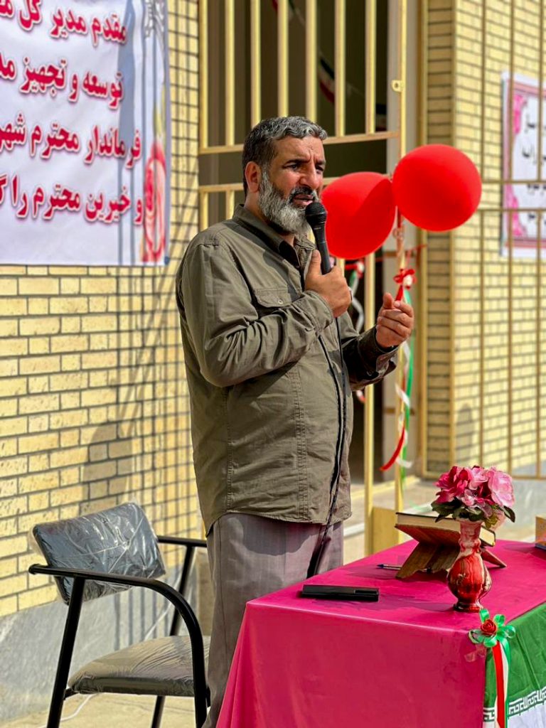 افتتاح مدرسه امام رضایی ها