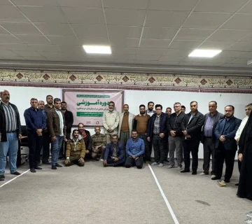 برگزاری دوره آموزشی پرورش ماهی در استخرهای دو منظوره توسط جمعیت امام رضایی ها و بنیادبرکت خرمشهر