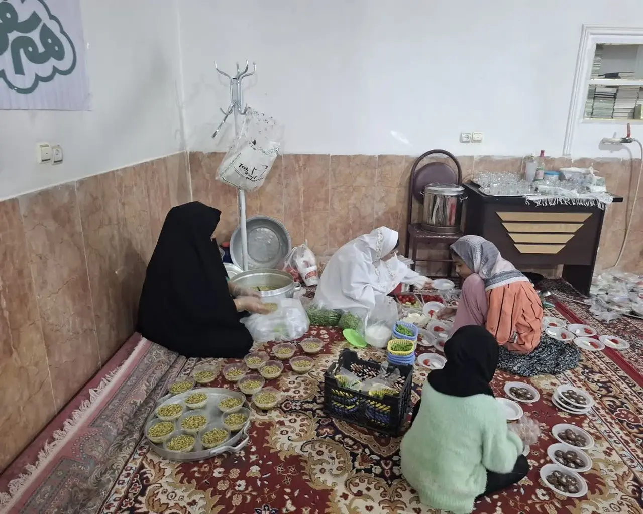 هم سفره در نرماشیر کرمان